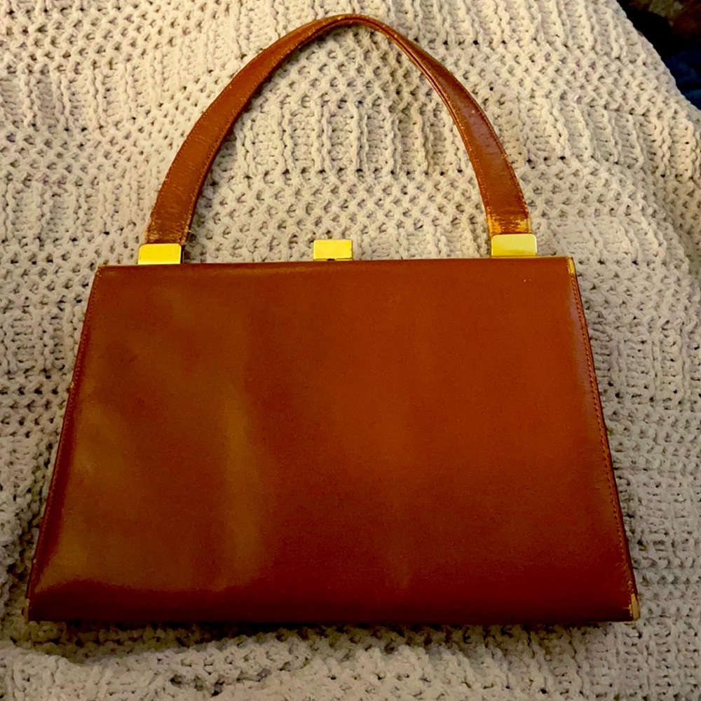 🔥🇨🇦Vintage Canadian Leather Handbag🔥🇨🇦